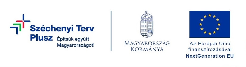 Széchenyi Terv Plusz – Magyarország Kormánya – Az Európai Unió finanszírozásával, NextGenerationEU